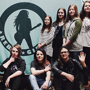 Rebel Girls-workshop med Jonna fr&aring;n Glasvegas och Hurula